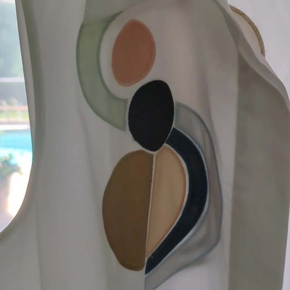 Lafayette 148 New York geometric dress - Picture 2 of 8